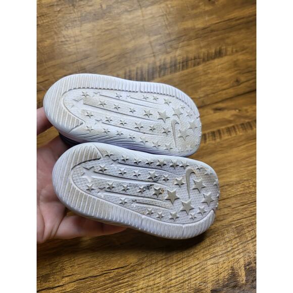 Nike Star Runner blue low top no tie sneaker sz 4 child - Picture 6 of 10